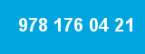 978 176 04 21